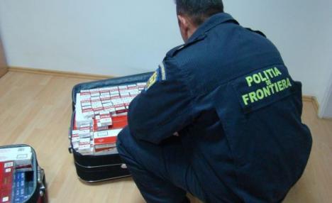 Urmărit penal după ce a fost prins cu 2.000 de pachete de ţigări nedeclarate în Borş